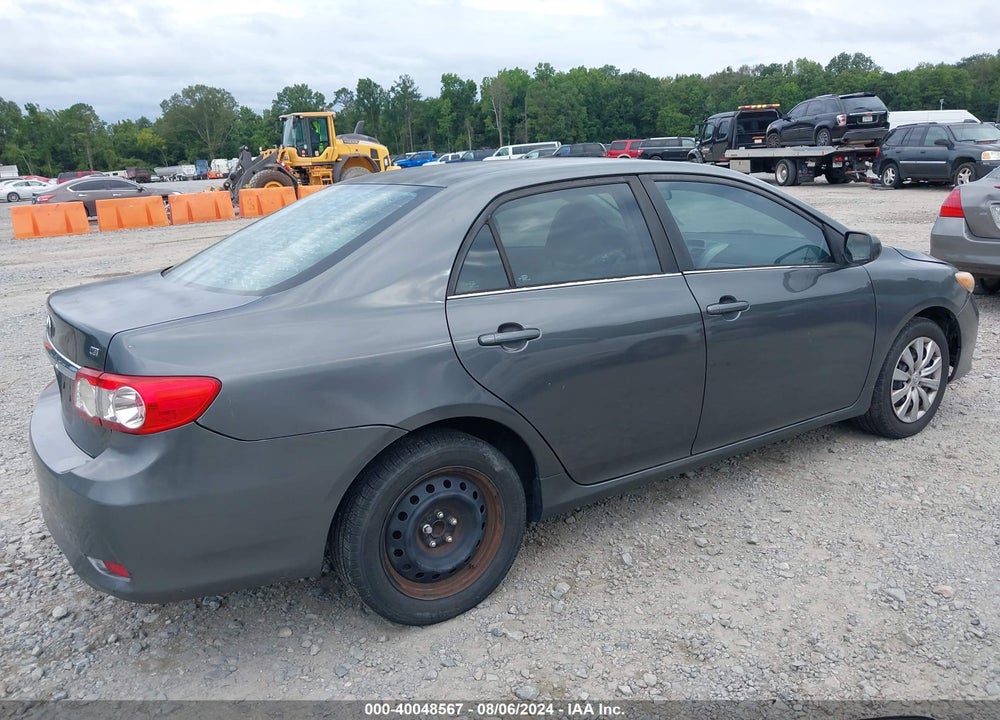2013 TOYOTA COROLLA LE VIN: 2T1BU4EE7DC122567