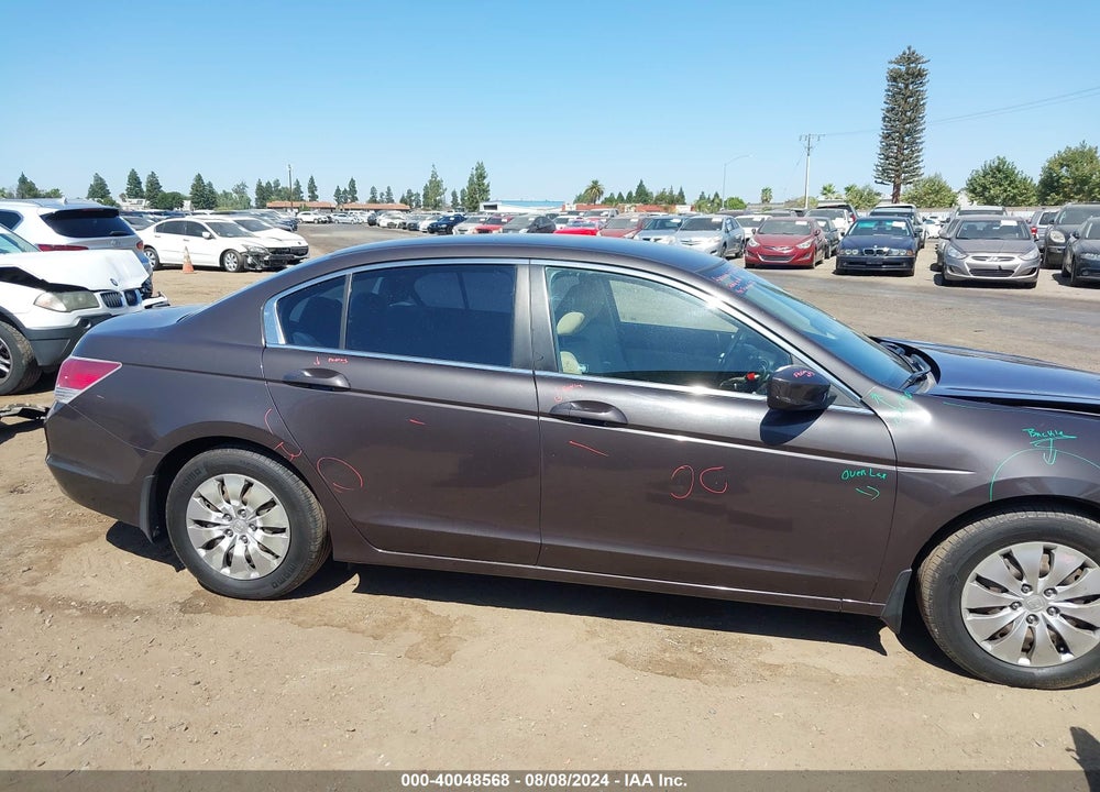 2011 HONDA ACCORD 2.4 LX VIN: 1HGCP2F38BA037267