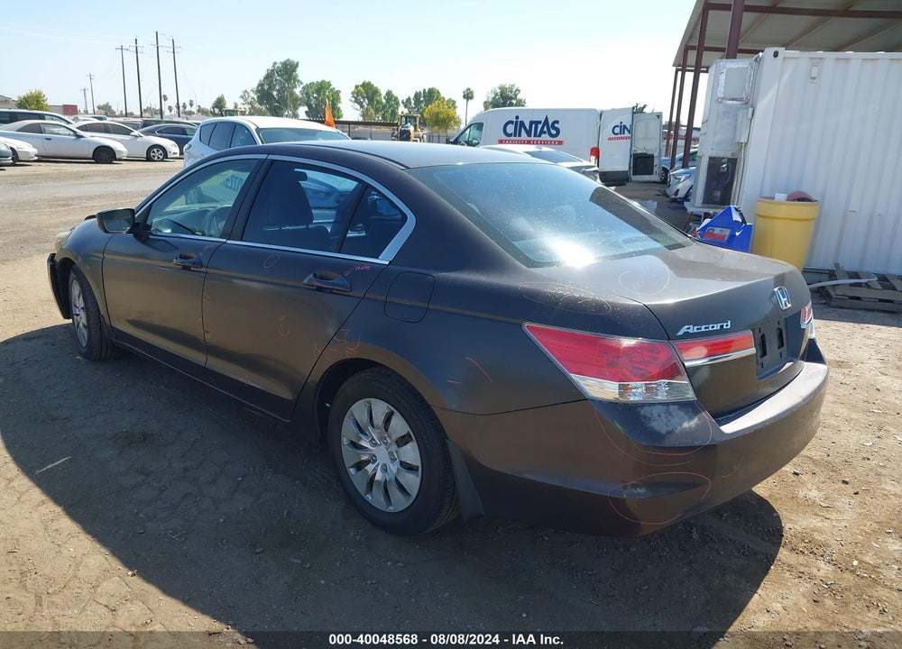 2011 HONDA ACCORD 2.4 LX VIN: 1HGCP2F38BA037267