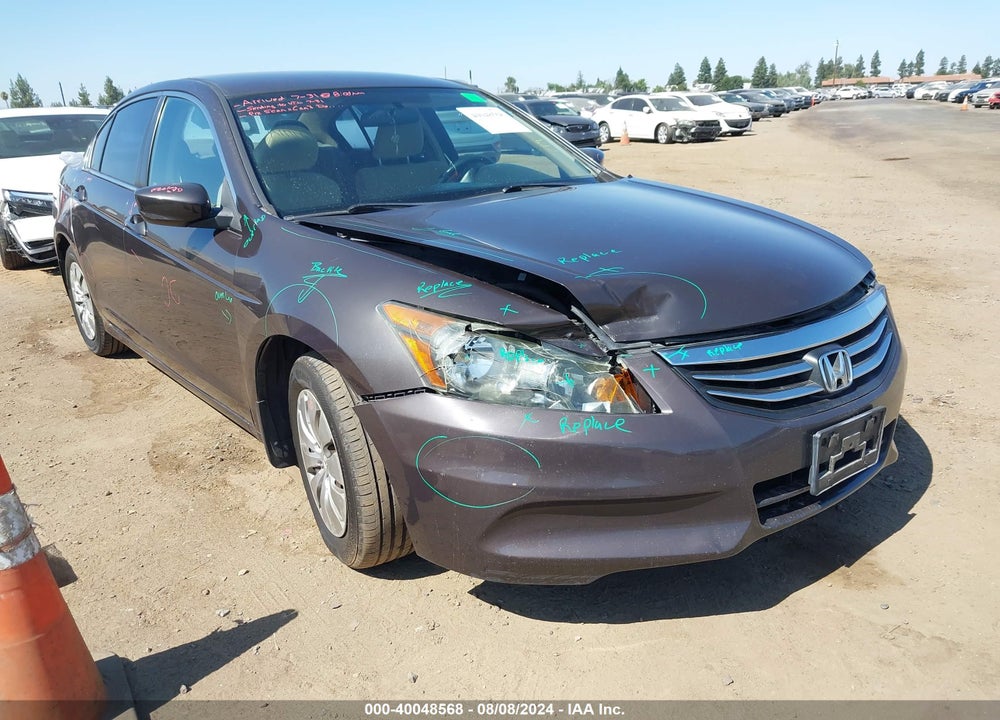 2011 HONDA ACCORD 2.4 LX VIN: 1HGCP2F38BA037267