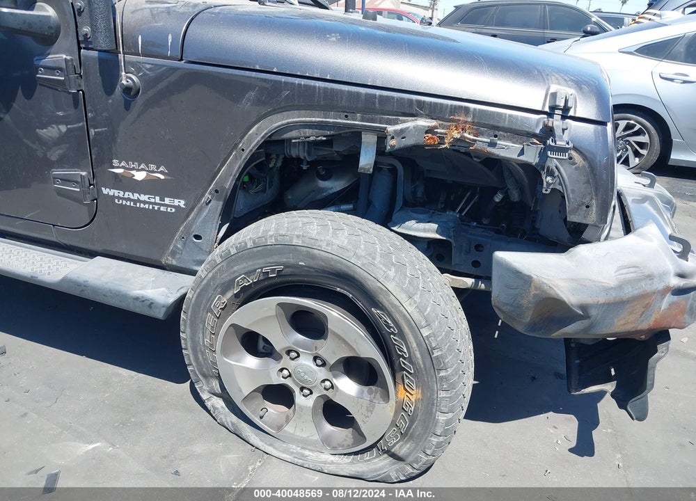 2016 JEEP WRANGLER UNLIMITED SAHARA VIN: 1C4HJWEG5GL248522