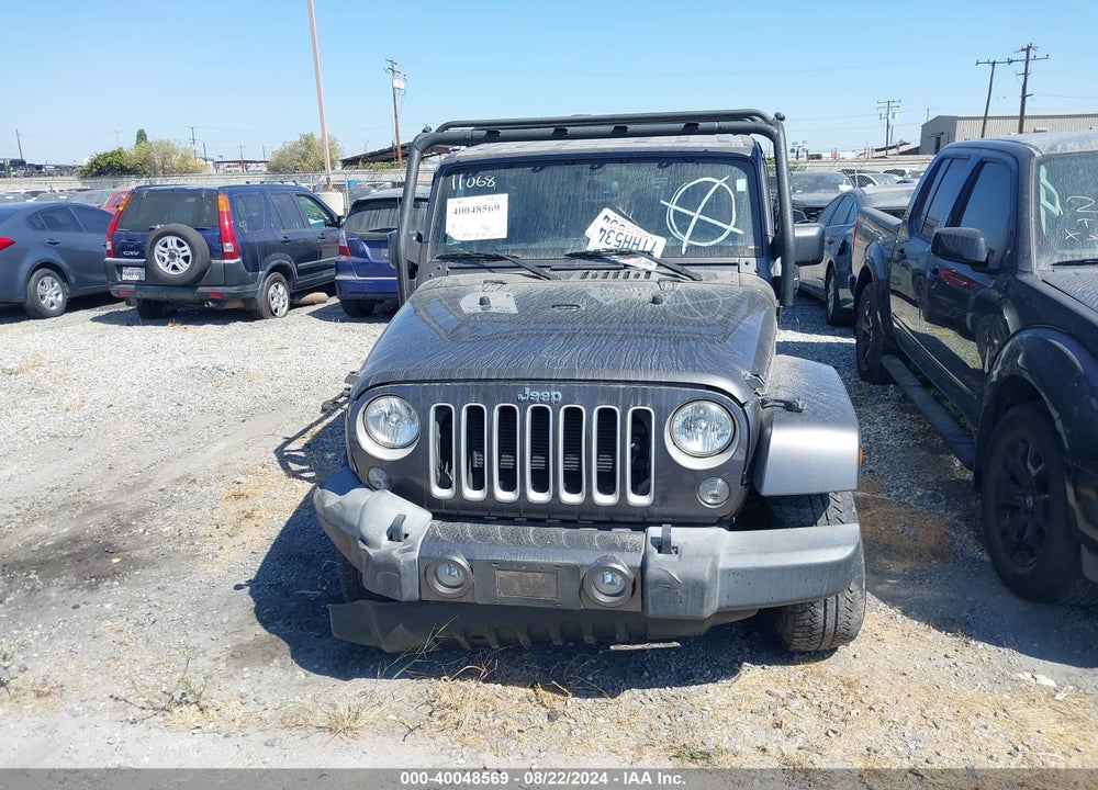 2016 JEEP WRANGLER UNLIMITED SAHARA VIN: 1C4HJWEG5GL248522