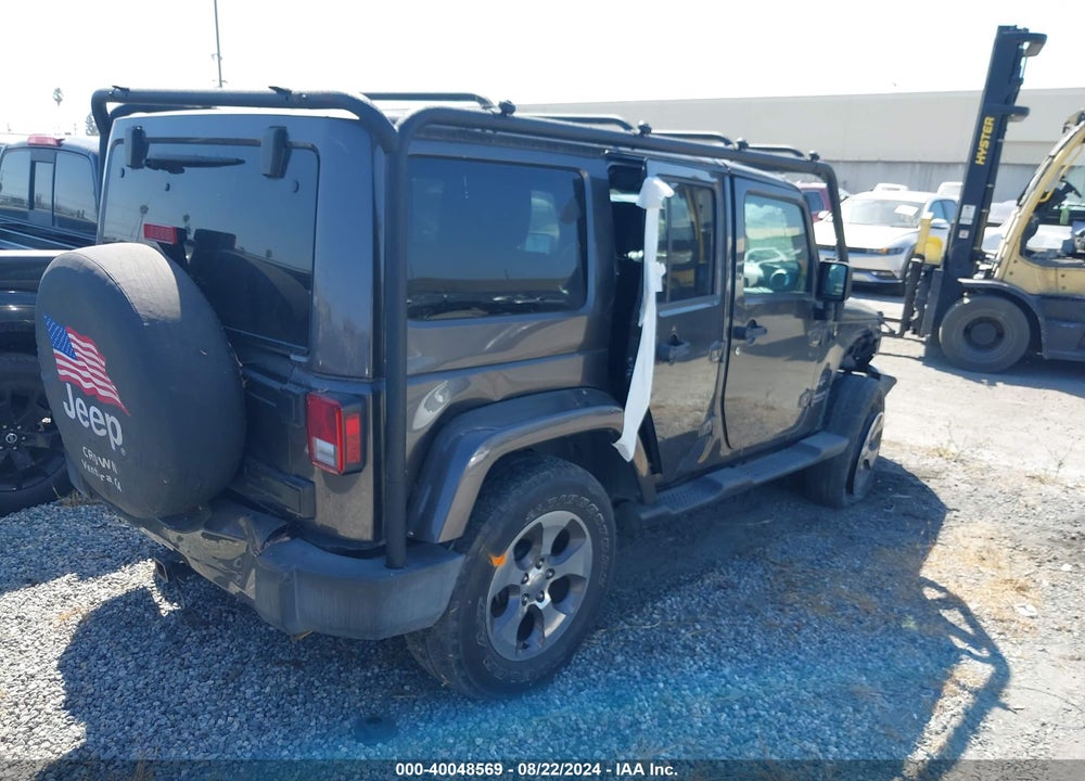2016 JEEP WRANGLER UNLIMITED SAHARA VIN: 1C4HJWEG5GL248522