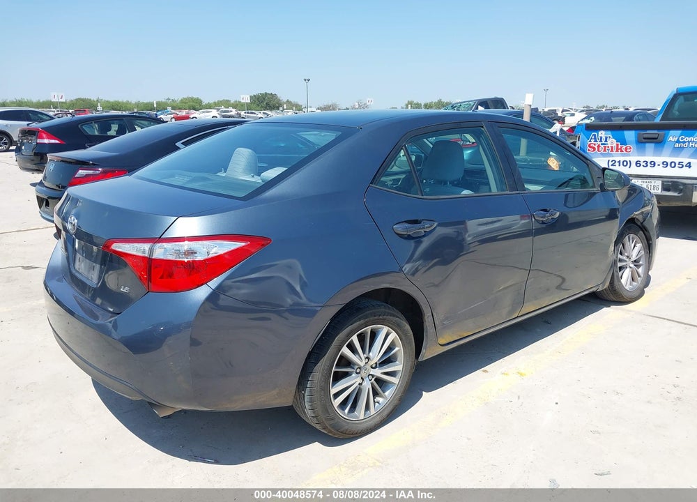 2015 TOYOTA COROLLA LE PLUS VIN: 5YFBURHE3FP249070