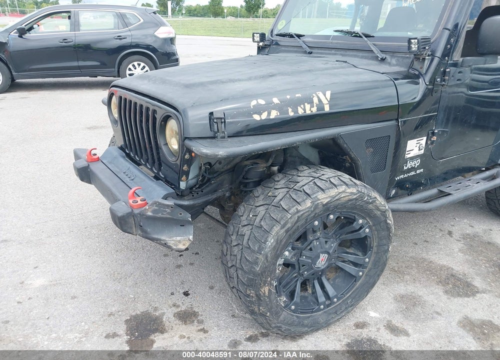 2003 JEEP WRANGLER X VIN: 1J4FA39S03P362977