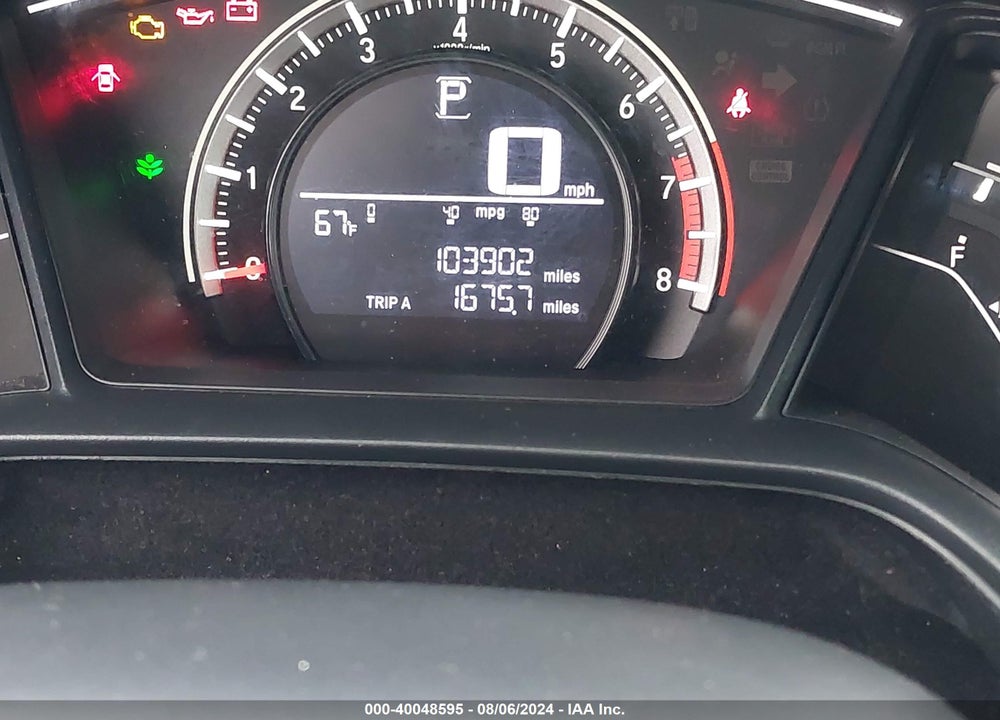 2017 HONDA CIVIC LX VIN: 19XFC2F50HE230981