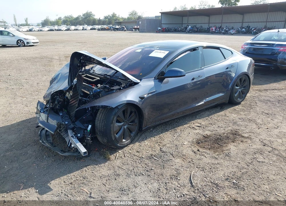2022 TESLA MODEL S DUAL MOTOR ALL-WHEEL DRIVE VIN: 5YJSA1E50NF492585