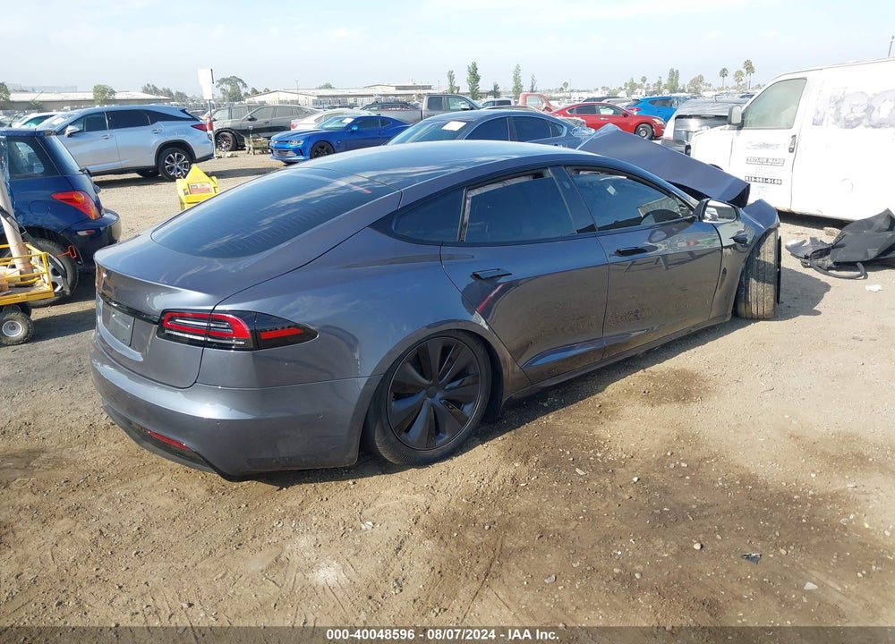 2022 TESLA MODEL S DUAL MOTOR ALL-WHEEL DRIVE VIN: 5YJSA1E50NF492585