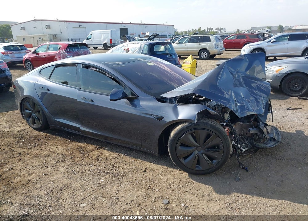 2022 TESLA MODEL S DUAL MOTOR ALL-WHEEL DRIVE VIN: 5YJSA1E50NF492585