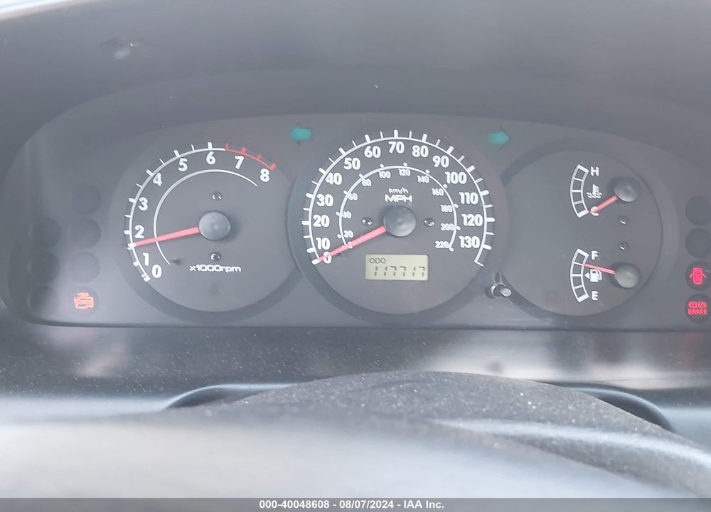 2004 KIA SPECTRA LS VIN: KNAFB121X45315653