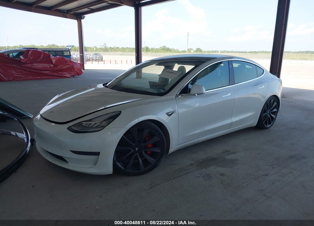 2020 TESLA MODEL 3 PERFORMANCE DUAL MOTOR ALL-WHEEL DRIVE VIN: 5YJ3E1EC7LF642289