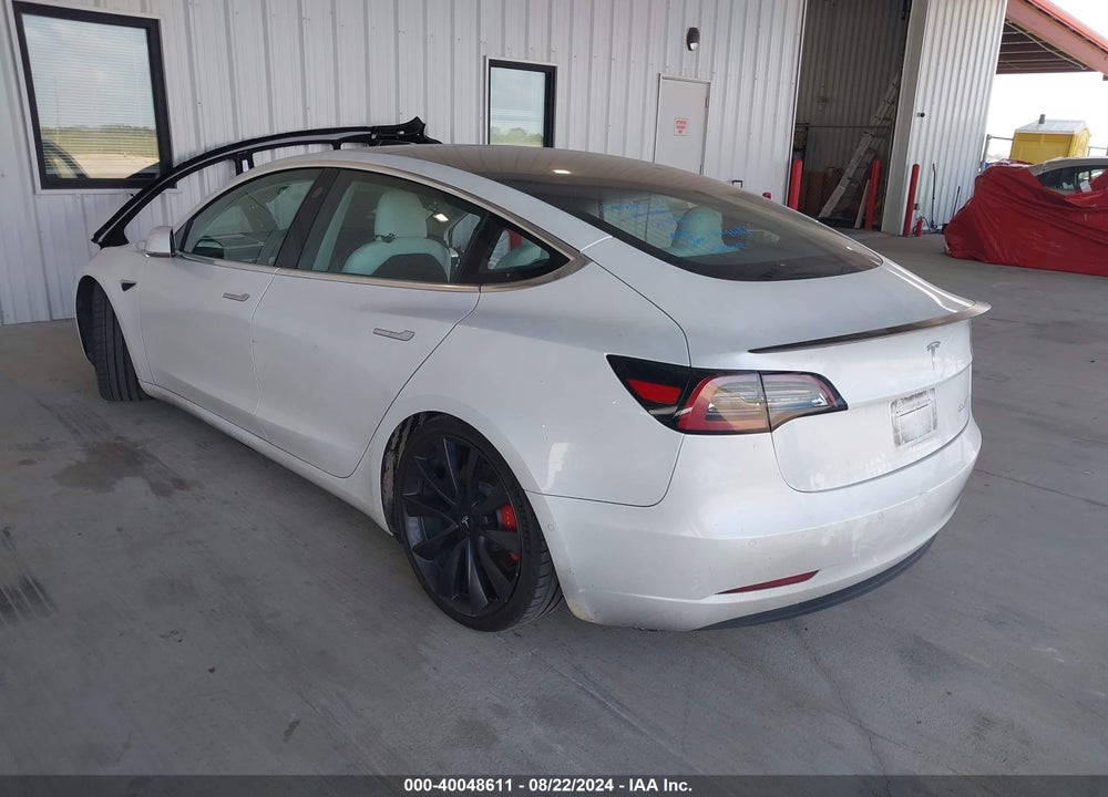 2020 TESLA MODEL 3 PERFORMANCE DUAL MOTOR ALL-WHEEL DRIVE VIN: 5YJ3E1EC7LF642289