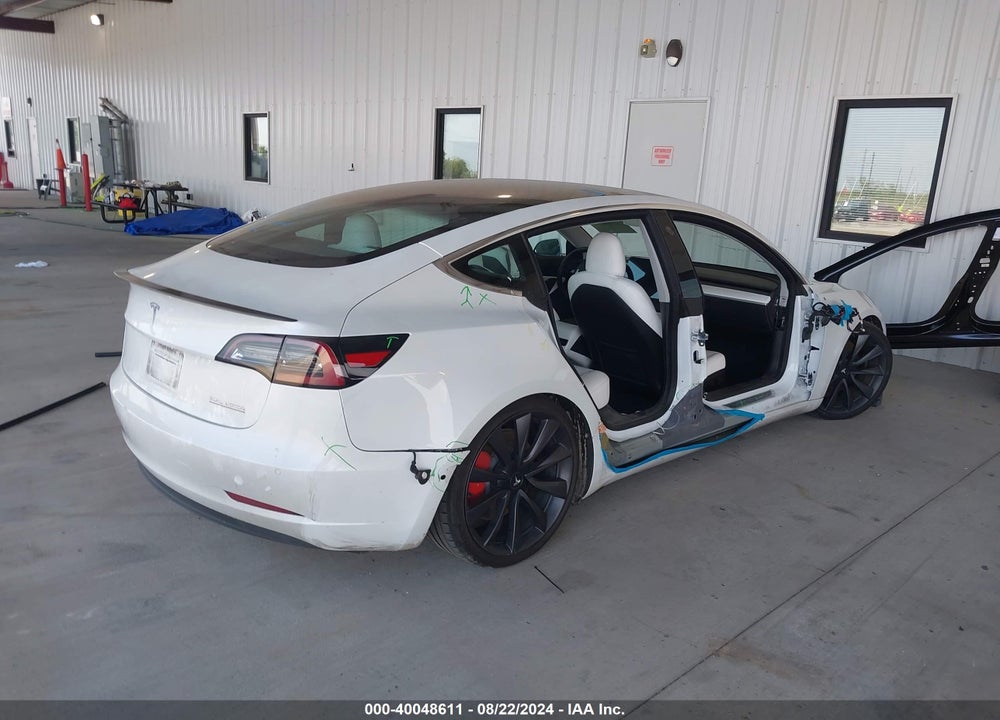 2020 TESLA MODEL 3 PERFORMANCE DUAL MOTOR ALL-WHEEL DRIVE VIN: 5YJ3E1EC7LF642289