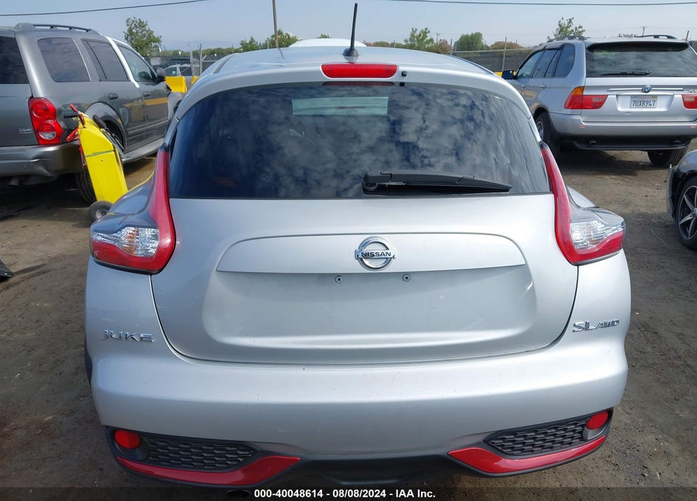 2016 NISSAN JUKE SL VIN: JN8AF5MV9GT650142