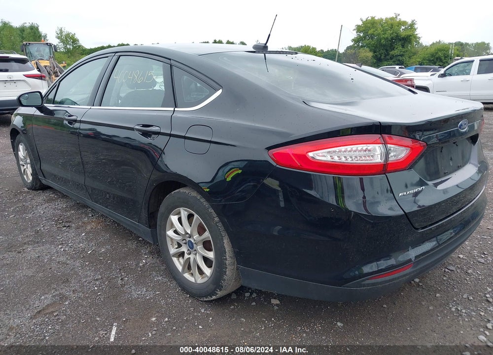 2016 FORD FUSION S VIN: 3FA6P0G75GR269734