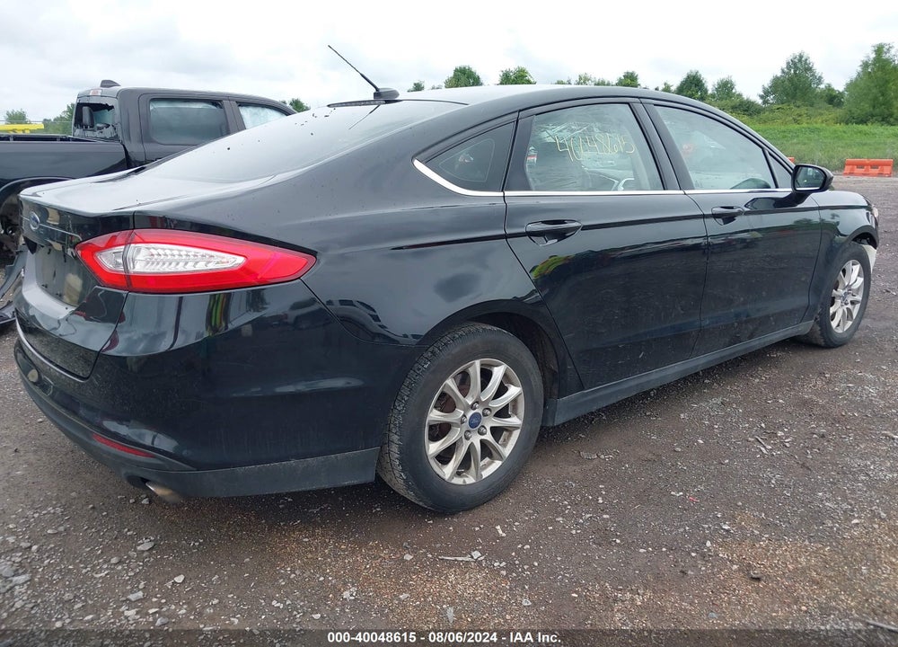 2016 FORD FUSION S VIN: 3FA6P0G75GR269734