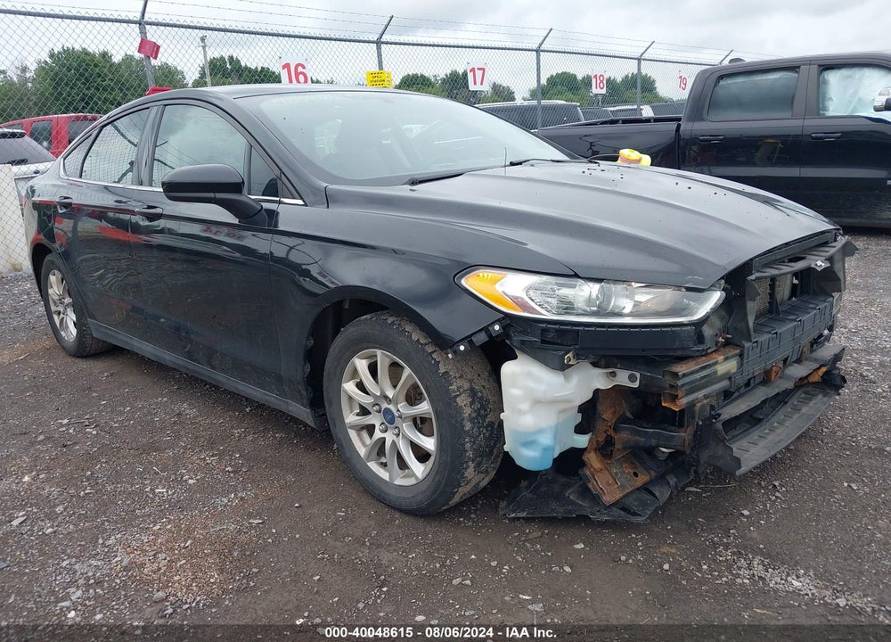 2016 FORD FUSION S VIN: 3FA6P0G75GR269734