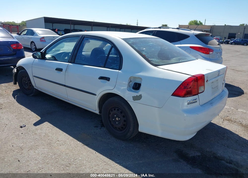 2004 HONDA CIVIC VP VIN: 1HGES16354L007068