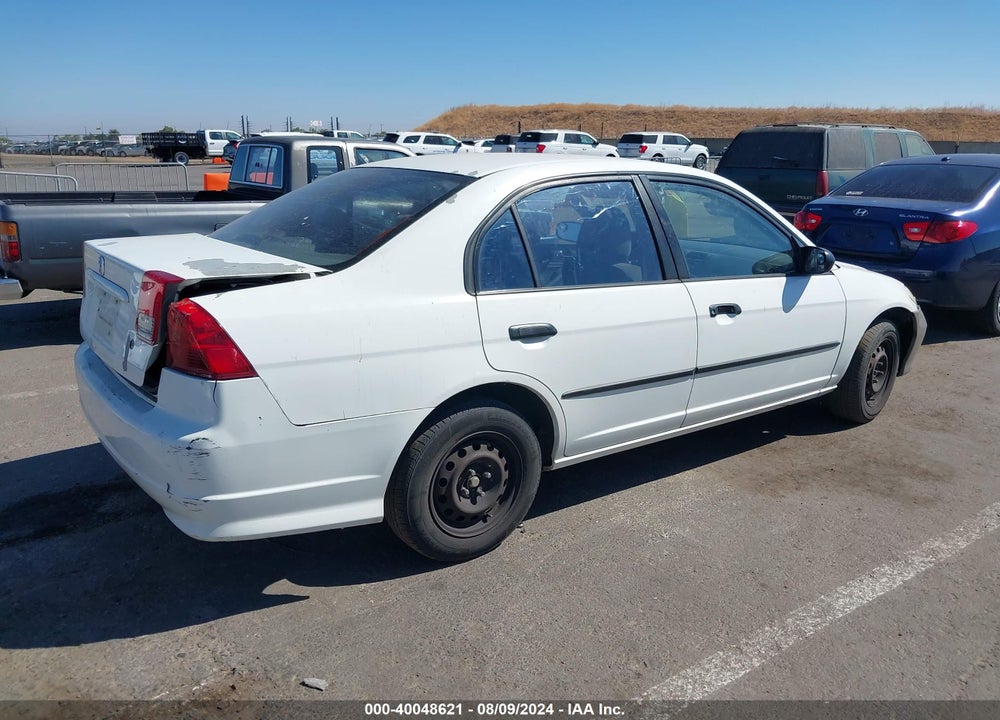 2004 HONDA CIVIC VP VIN: 1HGES16354L007068