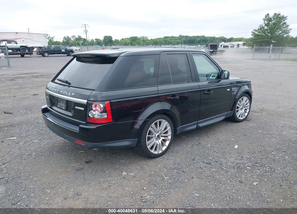 2013 LAND ROVER RANGE ROVER SPORT HSE VIN: SALSK2D42DA775601