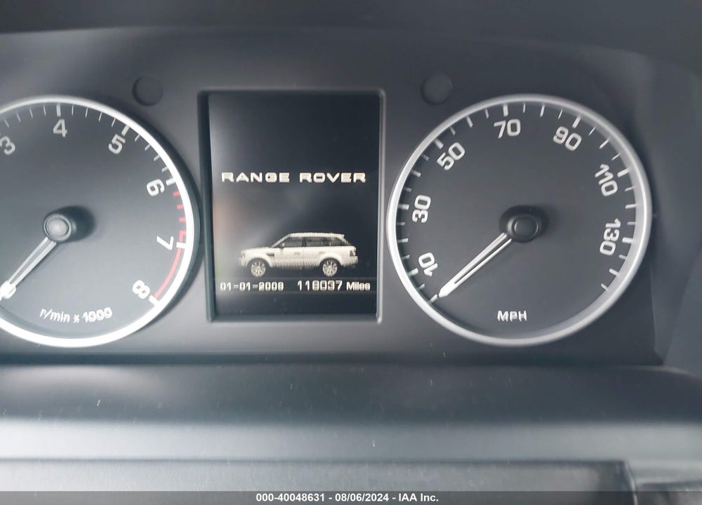 2013 LAND ROVER RANGE ROVER SPORT HSE VIN: SALSK2D42DA775601