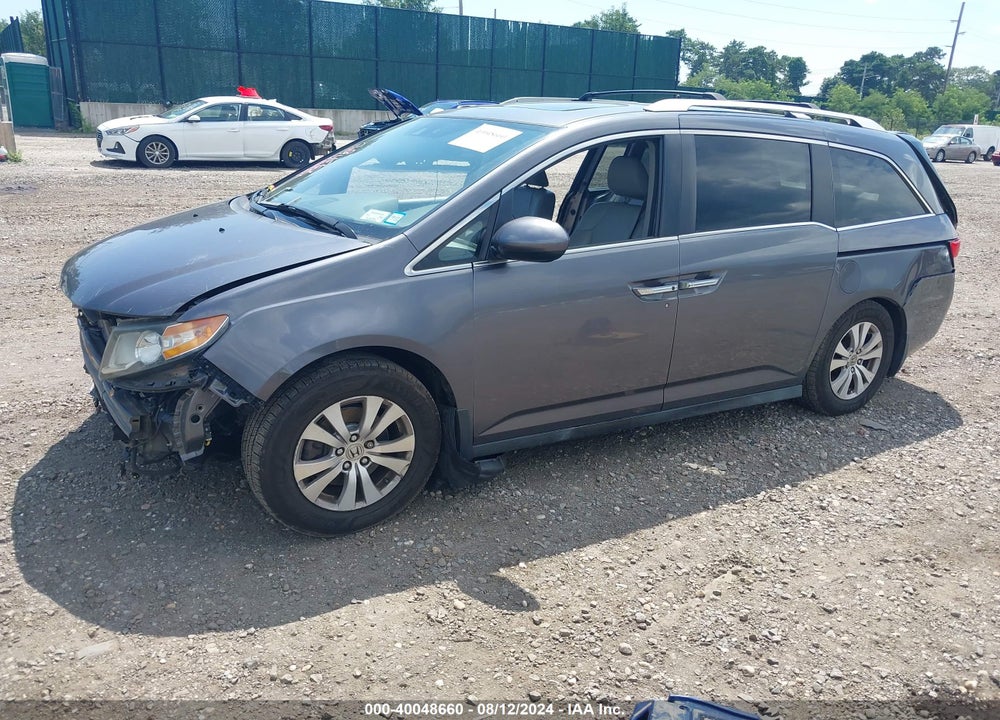2015 HONDA ODYSSEY EX-L VIN: 5FNRL5H68FB014145