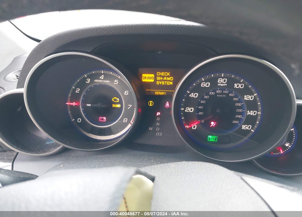 2008 ACURA MDX VIN: 2HNYD28278H523056