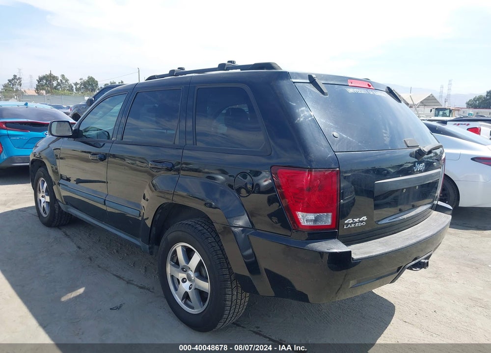 2008 JEEP GRAND CHEROKEE LAREDO VIN: 1J8GR48K98C170376
