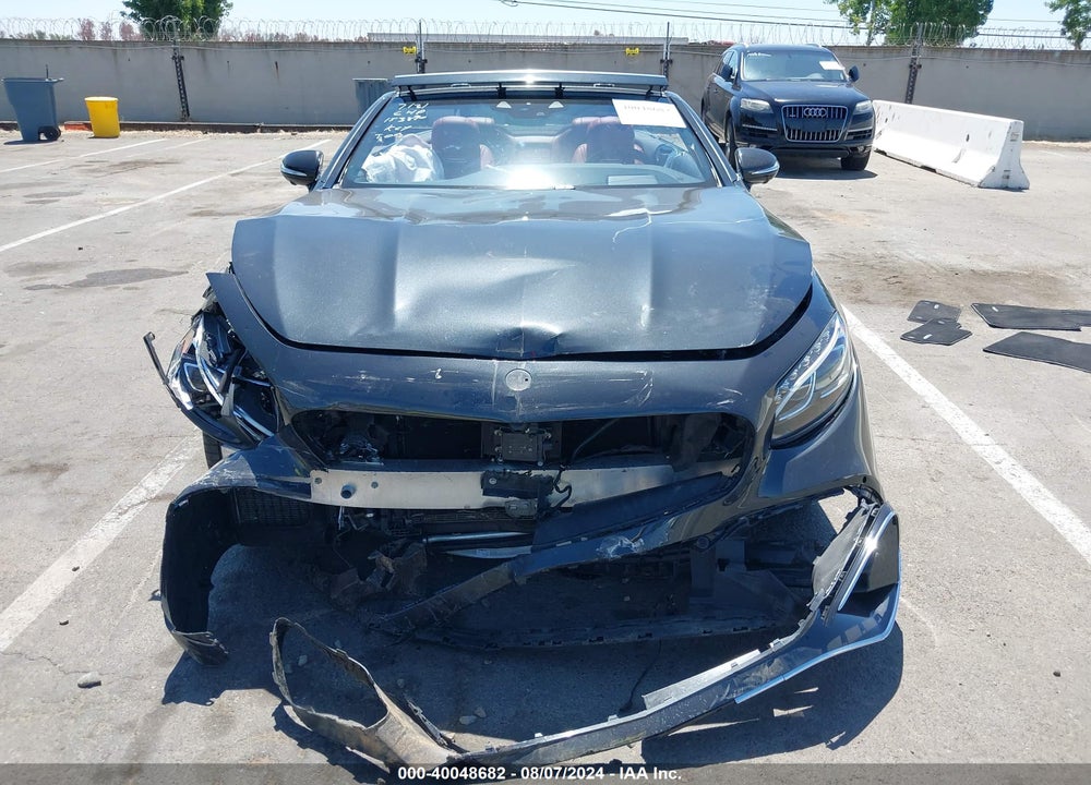 2019 MERCEDES-BENZ AMG S 63 4MATIC VIN: WDDXK8JB4KA035845