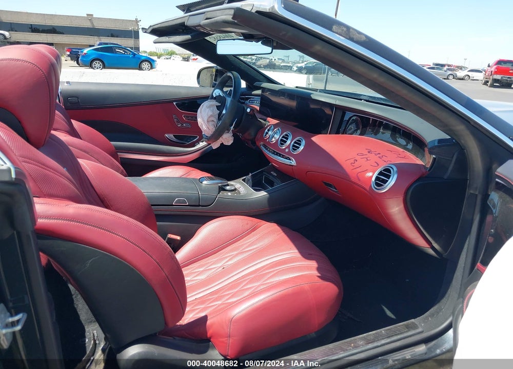 2019 MERCEDES-BENZ AMG S 63 4MATIC VIN: WDDXK8JB4KA035845