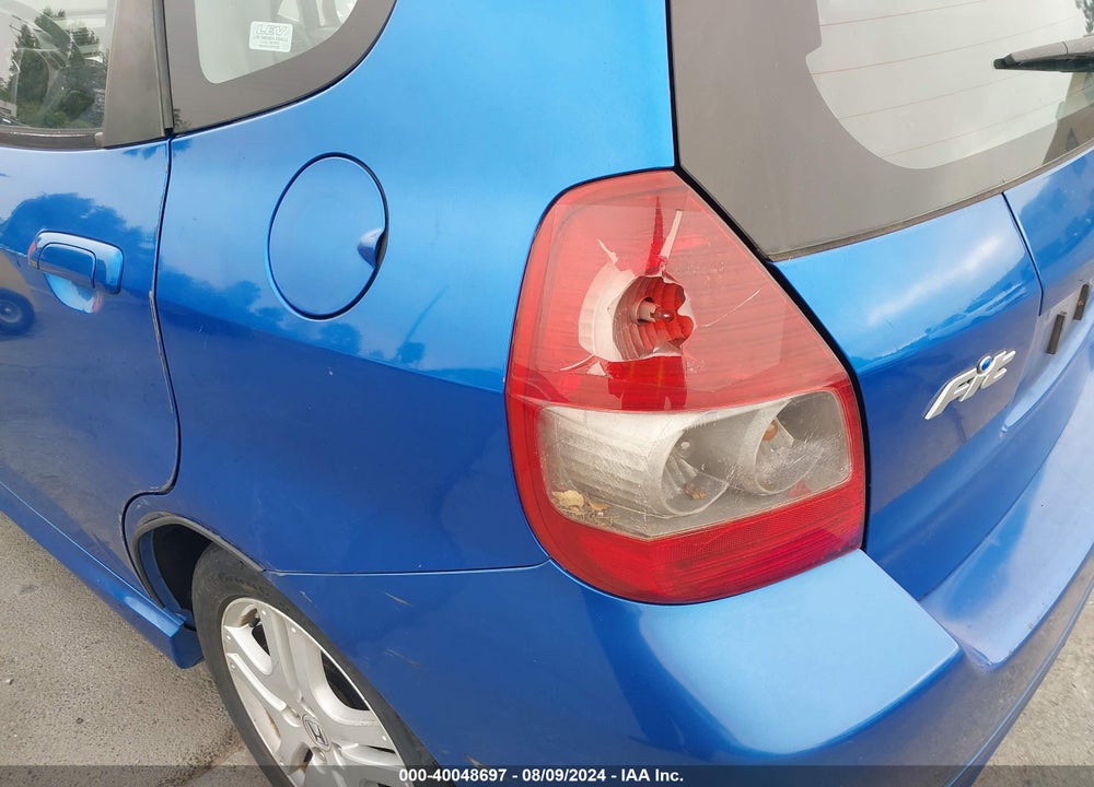 2008 HONDA FIT SPORT VIN: JHMGD38668S048968