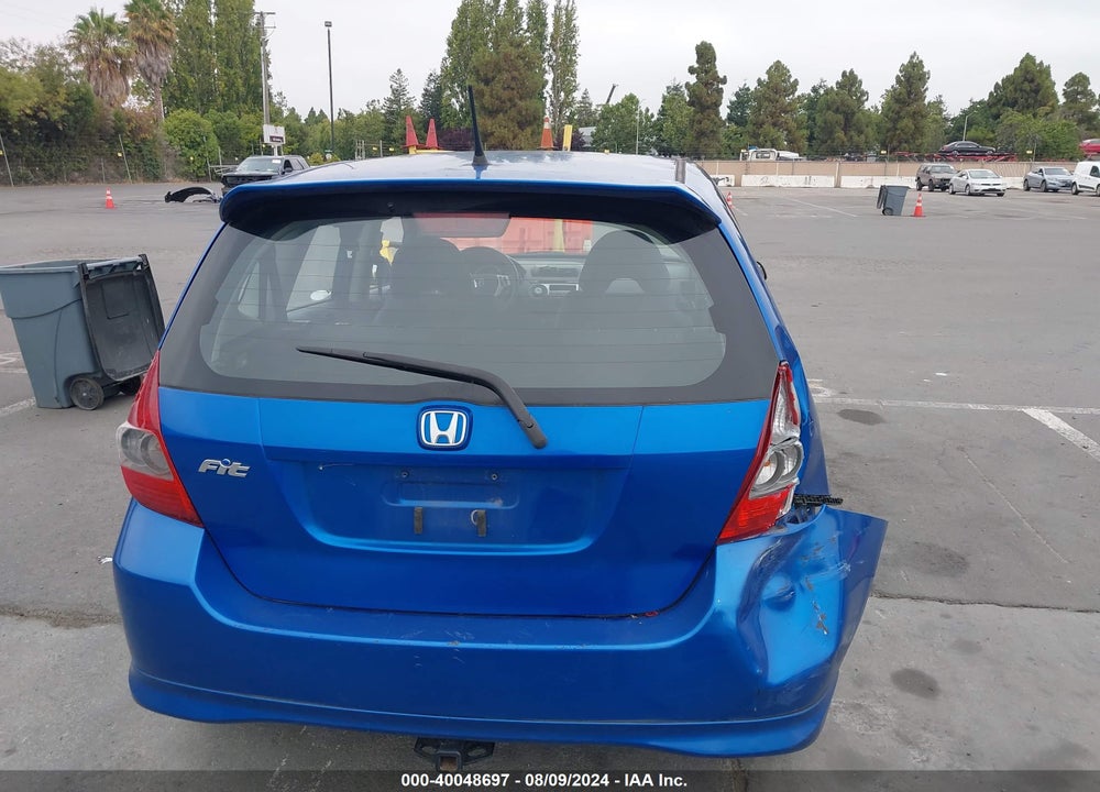 2008 HONDA FIT SPORT VIN: JHMGD38668S048968