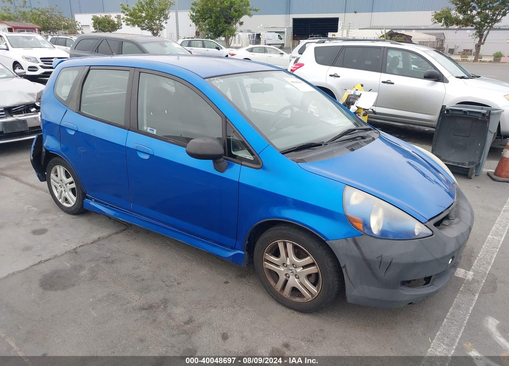 2008 HONDA FIT SPORT VIN: JHMGD38668S048968