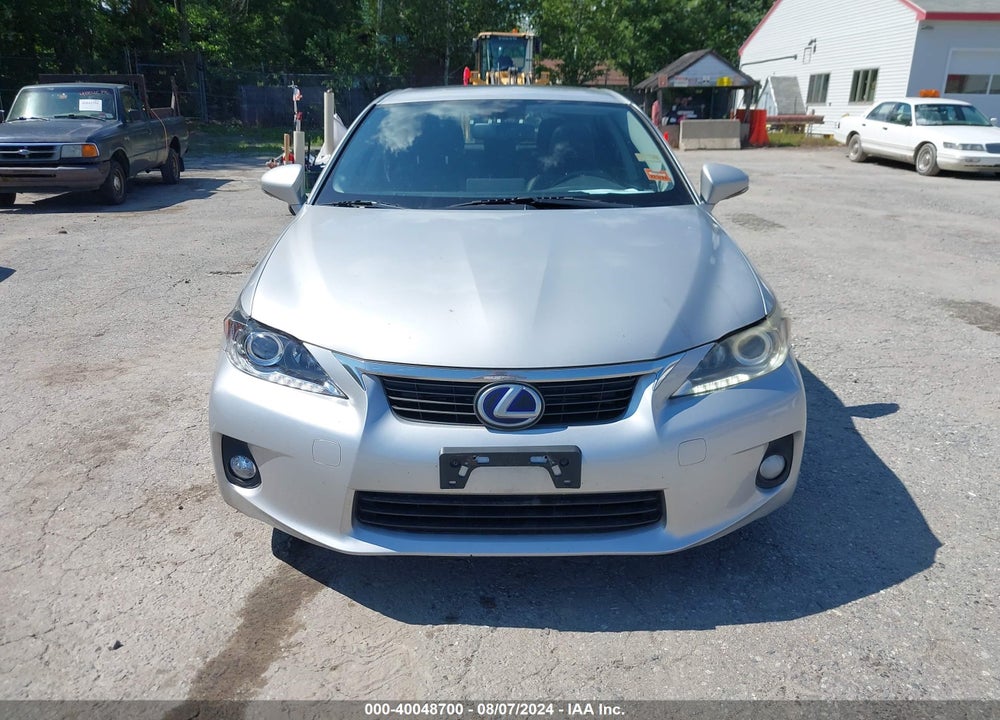 2012 LEXUS CT 200H PREMIUM VIN: JTHKD5BH2C2108138