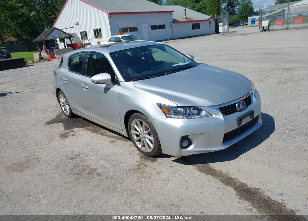2012 LEXUS CT 200H PREMIUM VIN: JTHKD5BH2C2108138