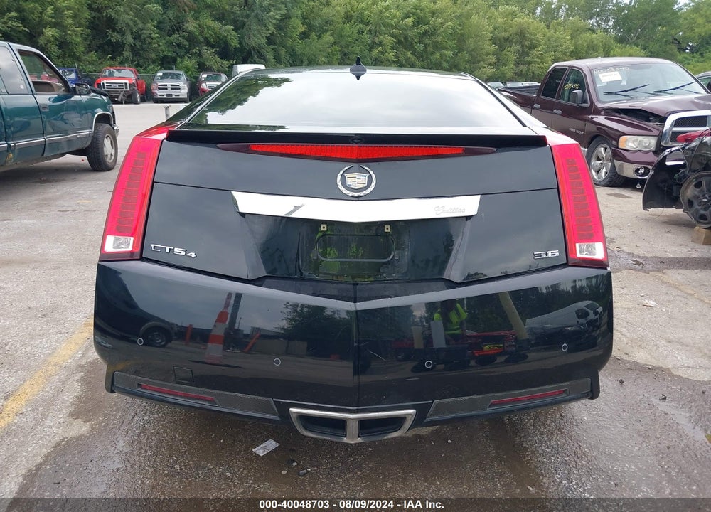 2012 CADILLAC CTS STANDARD VIN: 1G6DC1E34C0150072