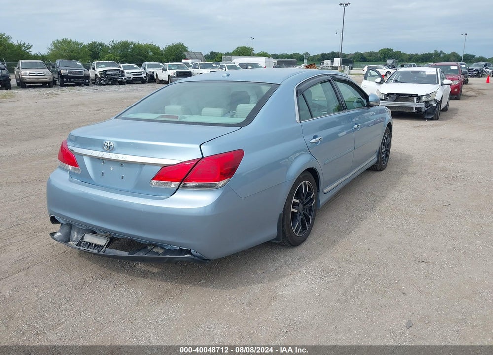 2011 TOYOTA AVALON LIMITED VIN: 4T1BK3DB3BU420729
