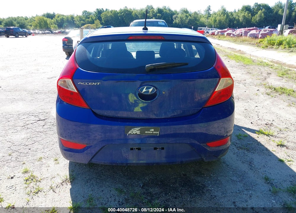 2012 HYUNDAI ACCENT GS VIN: KMHCT5AE4CU043907