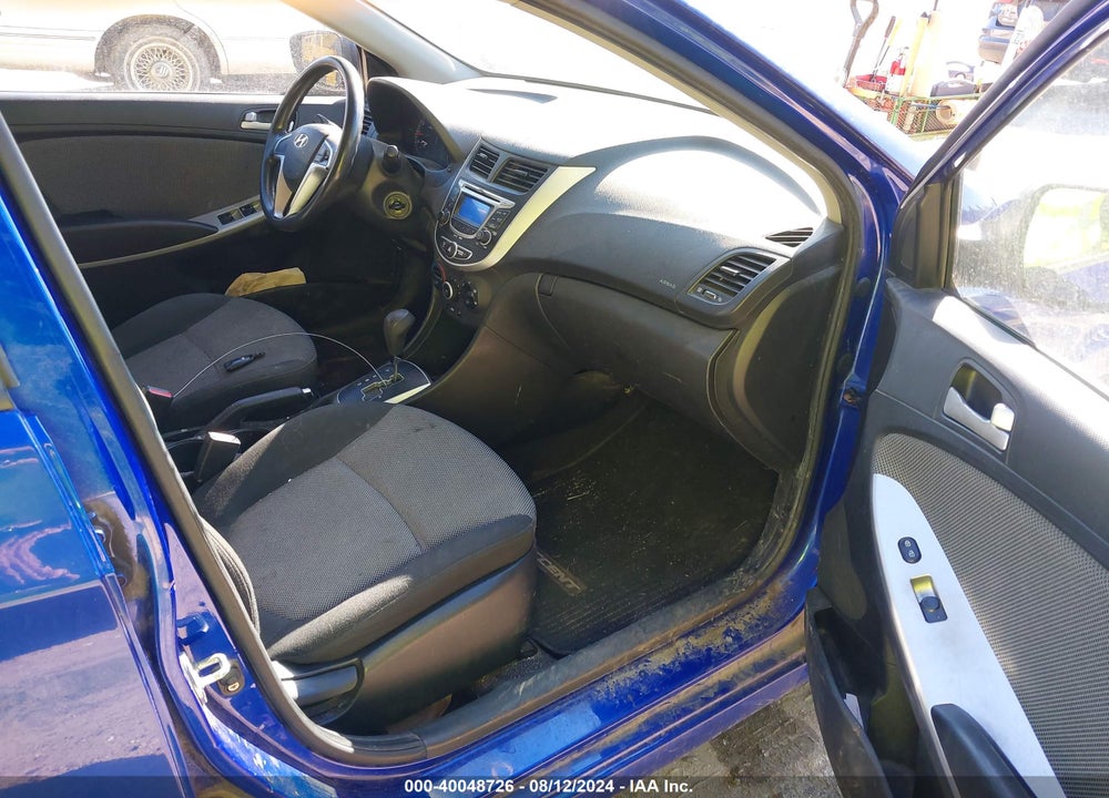 2012 HYUNDAI ACCENT GS VIN: KMHCT5AE4CU043907