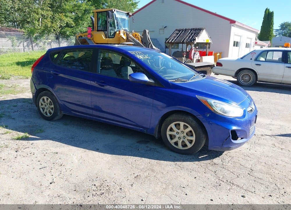 2012 HYUNDAI ACCENT GS VIN: KMHCT5AE4CU043907