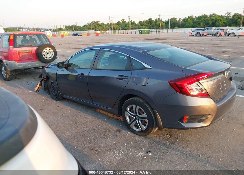 2017 HONDA CIVIC LX VIN: 19XFC2F50HE023636