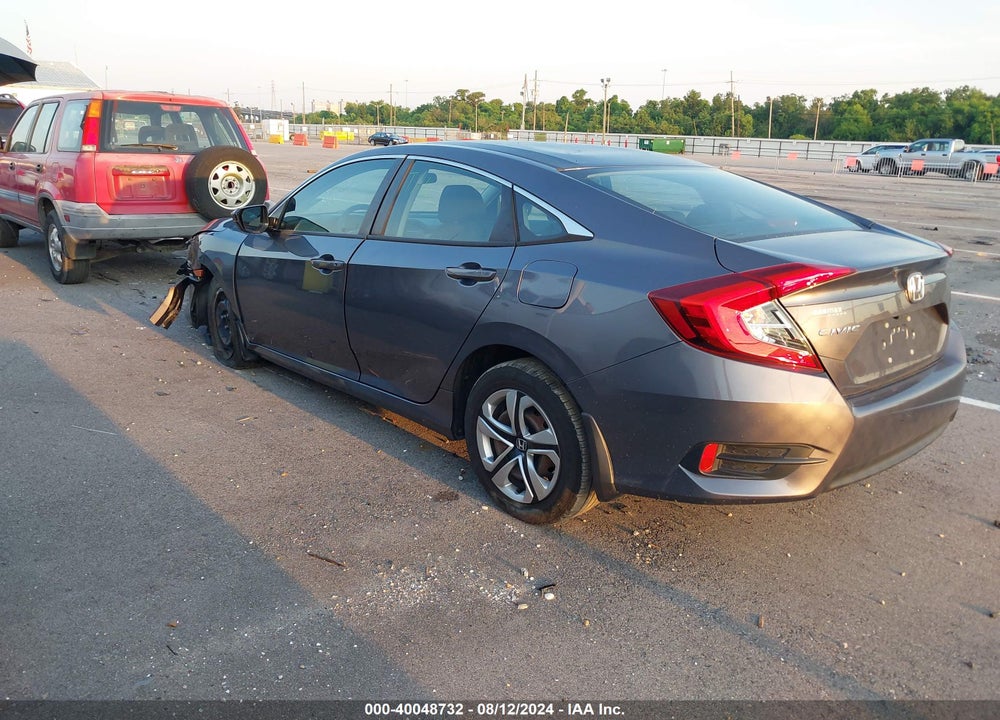 2017 HONDA CIVIC LX VIN: 19XFC2F50HE023636