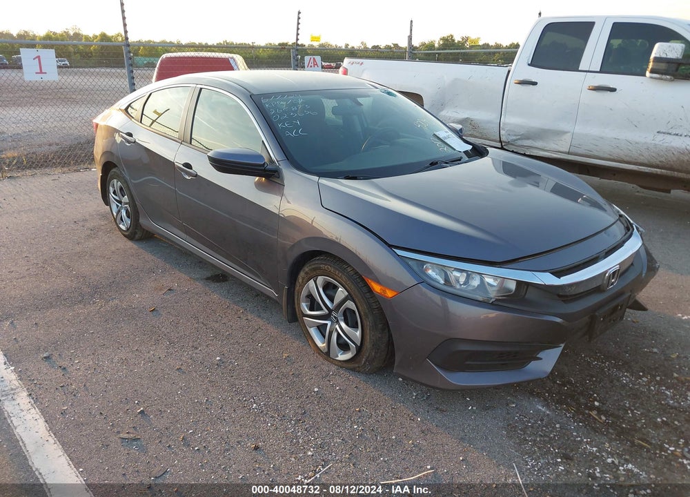 2017 HONDA CIVIC LX VIN: 19XFC2F50HE023636
