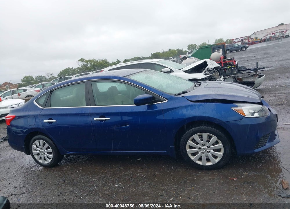 2016 NISSAN SENTRA S VIN: 3N1AB7AP4GY312201