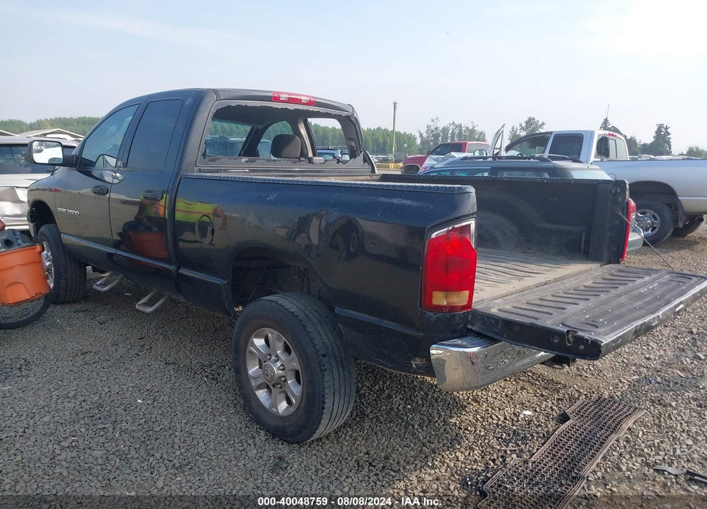 2003 DODGE RAM 2500 SLT/LARAMIE/ST VIN: 3D7KU28683G801850