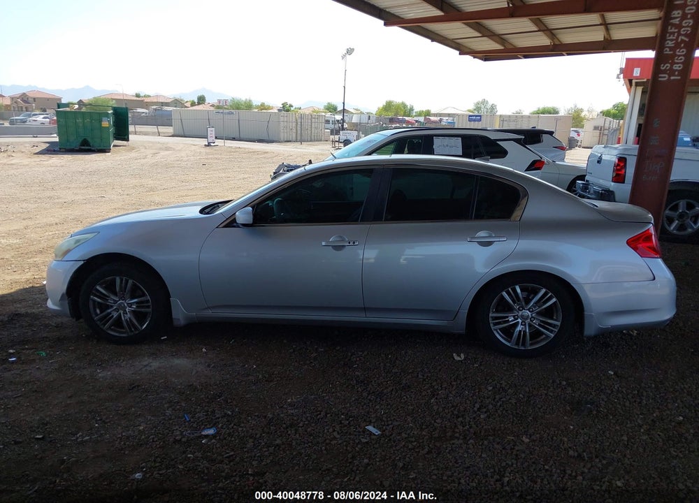 2013 INFINITI G37X VIN: JN1CV6AR7DM757221