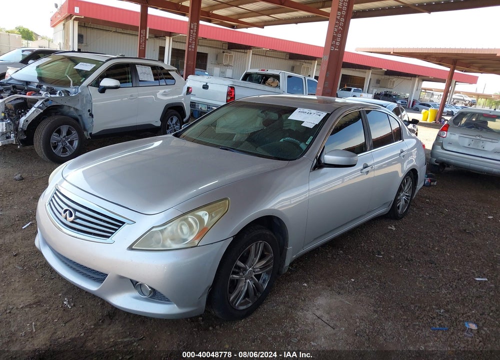 2013 INFINITI G37X VIN: JN1CV6AR7DM757221