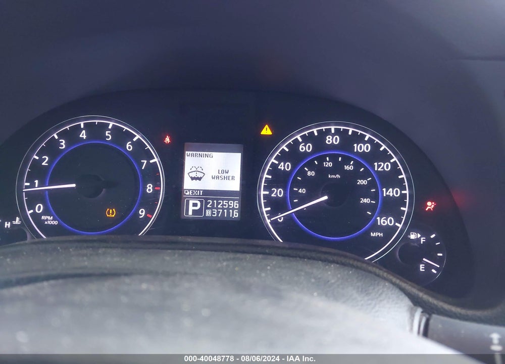 2013 INFINITI G37X VIN: JN1CV6AR7DM757221