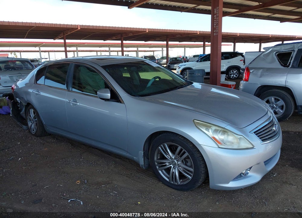 2013 INFINITI G37X VIN: JN1CV6AR7DM757221