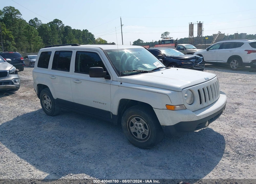 2016 JEEP PATRIOT SPORT VIN: 1C4NJPBA7GD513315